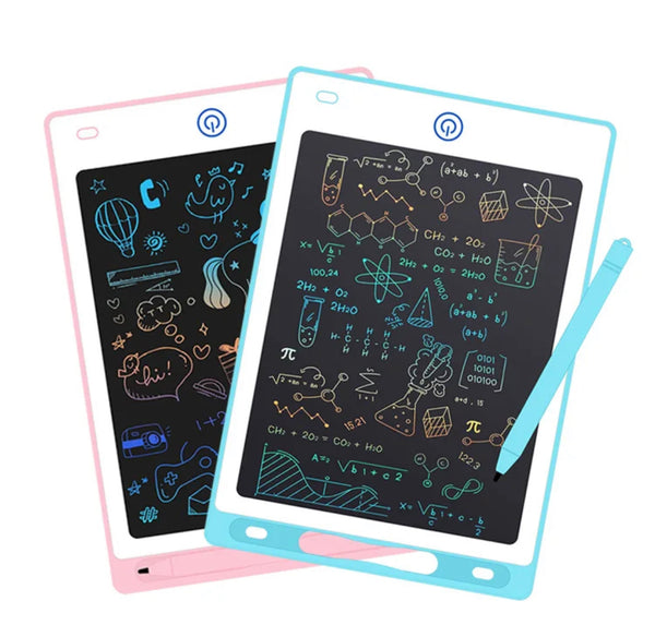 Petite tablette électro 8.5 pouces avec crayon pour toute la famille. LIVRAISON INCLUSE BLEU SEULEMENT