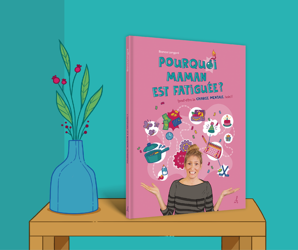 « Pourquoi maman est fatiguée? » DÉDICACÉ LIVRAISON INCLUSE