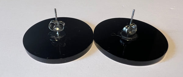 Boucle d’oreille « J’m’en CALISSE »