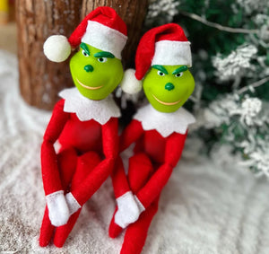 Lutin grincheux rouge ou vert 🎄 précommande début décembre