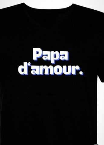 Papa d’amour t-shirt homme