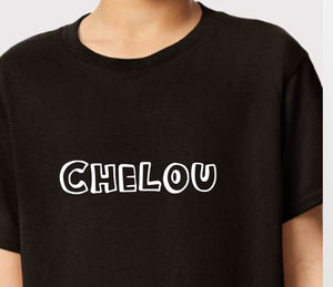 CHELOU ENFANT/ADO/HOMME/FEMME  t-shirt