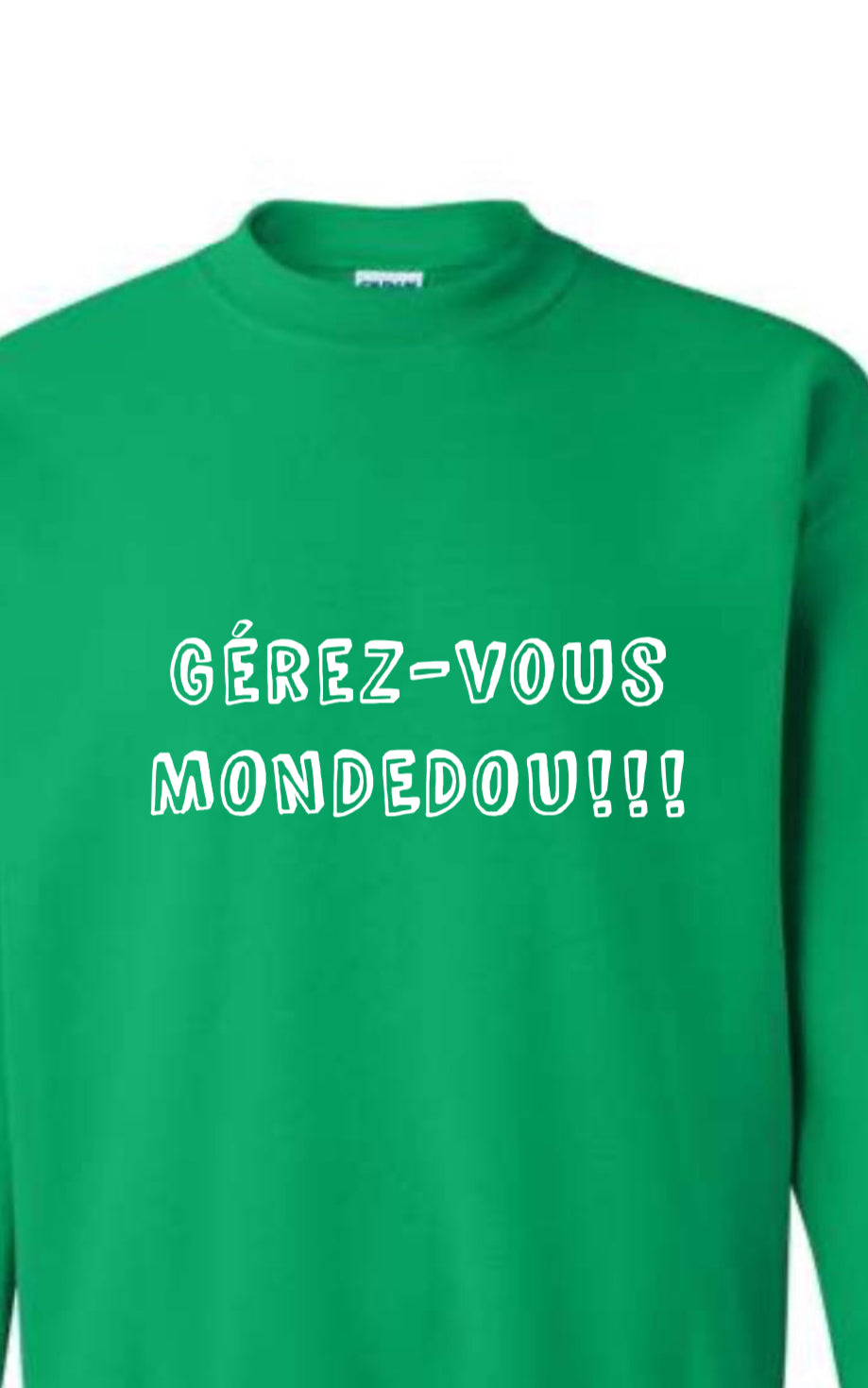 GEREZ-VOUS MONDEDOU Col rondvert irlandais UNISEXE