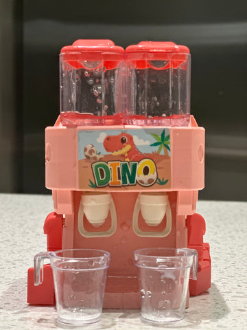 Petite machine mignonne  à eau/lait/jus en forme de dino