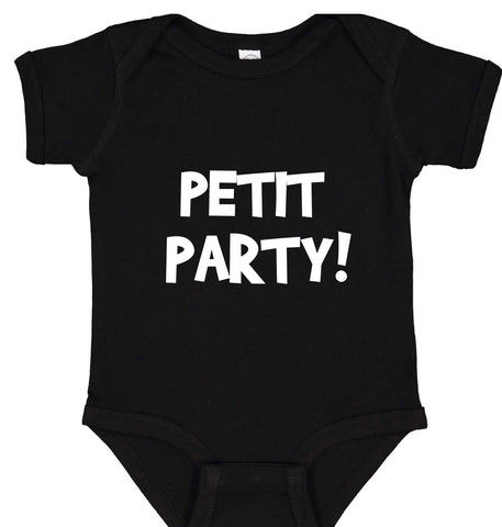 Grenouillère bébé PETIT PARTY!