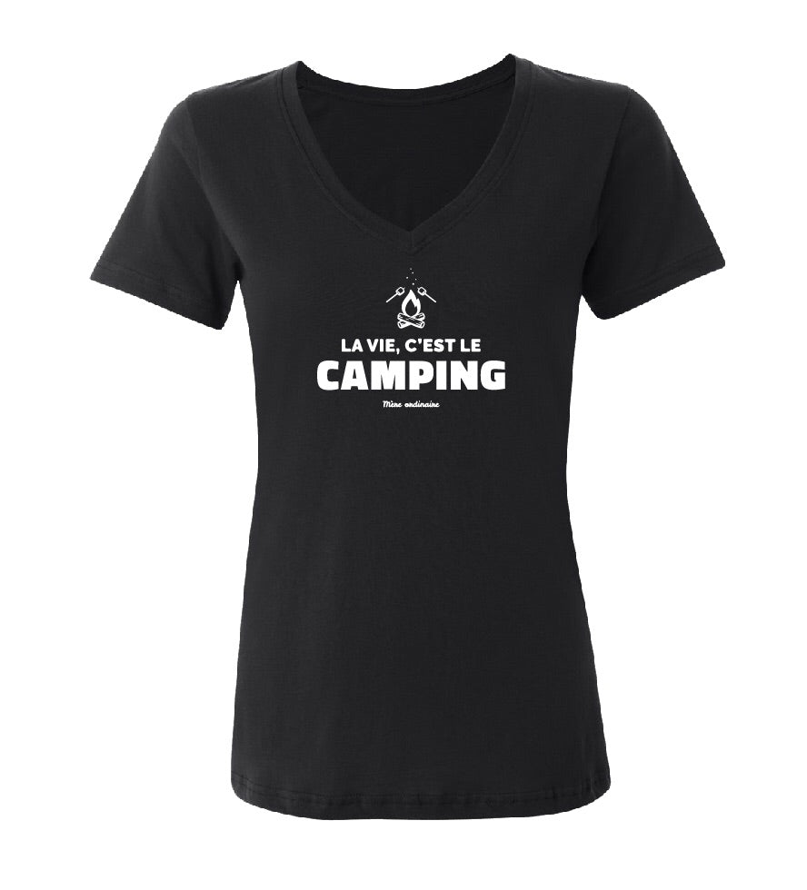 T-shirt La vie c’est le camping!
