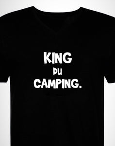 King du camping. homme chandail