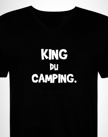 King du camping. homme chandail