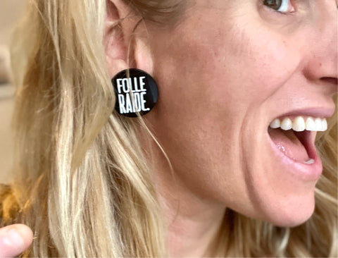 Boucle d’oreille « FOLLE RAIDE »