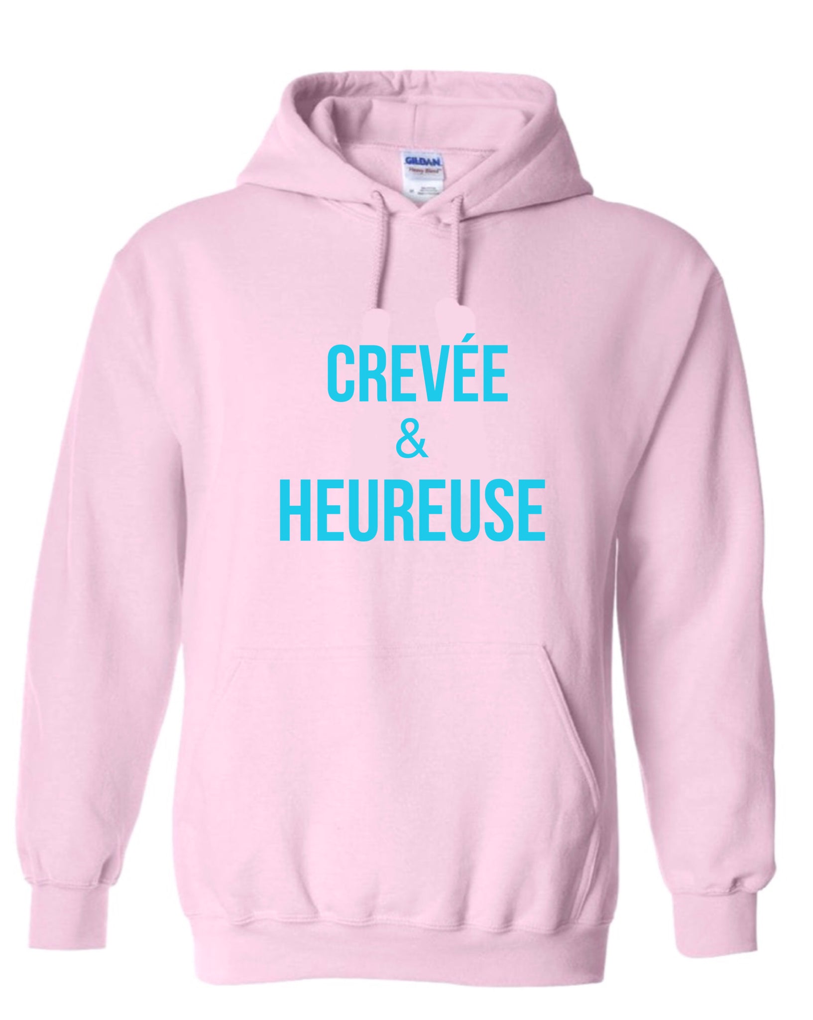 ROSE CREVÉE & HEUREUSE  Coton ouaté*