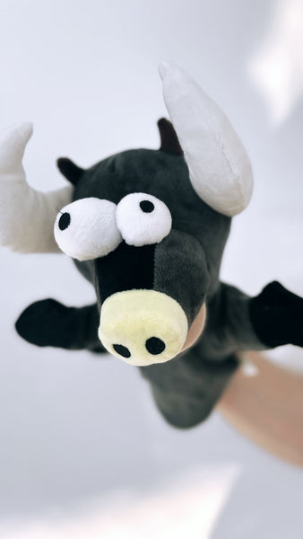 TÉO  la marionnette TAUREAU de Franky taureau 🐮